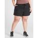 Athleta Shorts | Athleta Farallon Active Elastic Waist Shorts Black Plus Size 26 | Color: Black | Size: 26w