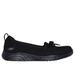 Skechers Women's On-the-GO Ideal - Harper Flats | Size 8.0 | Black | Textile/Synthetic | Vegan | Machine Washable