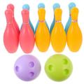 ibasenice 3 Sets Bowling Ball Toy Kids Indoor Toys Outside Toys for Kids Bowling Pin Bowling Toy Bowling Games for Indoor Outdoor Bowling Game Childrens Toys Toddler Sports Gift Plastic