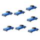 PRETYZOOM 7 Pcs Alloy Car Model Scale Model Cars Car Collectibles Old Car Models Retro Trucks Model Toy Cars Classic Cars Toys Cars Valentines Toddler Fast and Furious Miniature