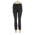 NYDJ Jeggings - High Rise: Black Bottoms - Women's Size 6 - Black Wash