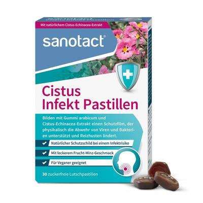 Sanotact Cistus Infekt Pastillen 30 St Image