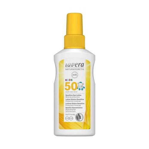 Lavera Sonnenlotion Sensitiv Kids LSF 50 100 ml Lotion