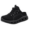 Clog RIEKER SPORT, Damen, Gr. 42, schwarz, Textil, sportlich, Schuhe Clog, Outdoormode, Plateau, Sommerschuh mit MemoSoft-Ausstattung