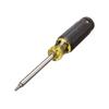 Klein Tools 27in1 Multi-Bit Tamperproof Screwdriver Black/Yellow 32307