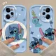 Coque de dessin animé Disney Stitch 3D Wave coque pour Xiaomi Redmi Note 13 12 Pro Plus Turbo Speed