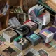 Yoofun-Bloc-notes en papier parchemin livre de matériel vintage collage scrapbooking