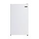 Magic Chef Compact Mini Refrigerator w/ Freezer Compartment Stainless Steel in White | Wayfair MCBR350W2