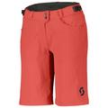 Scott - Women's Shorts Trail Flow with Pad - Radhose Gr L rot