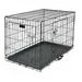 Tucker Murphy Pet™ 18 Inches Dog Crate X-Small Collapsible Dog Crate Wire Pet Dog Crate w/ Double Doors Leak Proof Plastic Tray Divider Outdoor Indo Metal | Wayfair