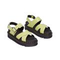 Dr. Martens - Riemensandalen Voss Ii Distressed Patent In Lime Green, Gr.38