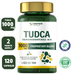 TUDCA Supplements 1000mg 120 Capsules TUDCA Liver Supplement for Liver Cleanse Detox and Repair Promotes Digestive Health and Eye Health 60 Days Supply