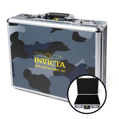 Invicta 18-Slot Watch Briefcase Camo Blue (IPM554)