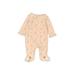 Just One You Made by Carter's Long Sleeve Outfit: Tan Bottoms - Size Newborn