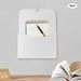 TOOL1SHOoo New 2pcs Magnetic File Holder - Holder Pocket Organizer Hanging Wall File White