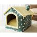 Foldable Dog House Pet Cat Bed Winter Dog Villa Sleep Kennel Removable Nest Warm Enclosed Cave Sofa Pets Supplies