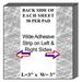 MiniPLOT Graph Paper Pads: 10 pads of 3x3 inch adhesive backed XY axis coordinate grid paper. 50 sheets per pad. Grid = 20 x 20 squares. Use for homework taking notes in class tests & more