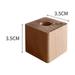 Nordic Walnut Decoration Wall Solid Wood Pen Holder Living Room Study Desk Creative Log Storage Pen Holder