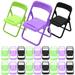 Decor 24 Pcs Security+ Safely Mini Chair Foldable Cell Phone Stand Desk Plastic