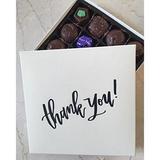 Thank You Gift Box With Sugar Assorted Chocolate - Made By Diabetic Candy And Friendly