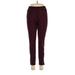 Victoria's Secret Pink Sweatpants - High Rise: Burgundy Activewear - Women's Size Medium