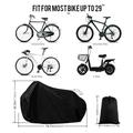 Andoer Car cover Bike Rain Cover Bike Road Bike With 200 X Cover Bike Cover WaterproofBike Cover Rain Uv Heavy Rain Cover Waterproof Bike With 200 Mountain Bike Road WaterproofRain Rookin