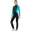 Nebublu 3mm Women Neoprene Wetsuit Full Body Diving Suit for Snorkeling Surfing Maximum Freedom of Movement