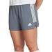 adidas Women s Tiro 23 League Soccer Shorts (Team Onix/White XL)