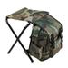 Folding Stool Insulated Cooler Bag Backpack Chair Beach Fishing Camping Hiking