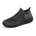 Mens Walking Shoes Tennis Running Sneakers Lightweight Breathable Casual Soft Sole Comfort Work Gym Trainers