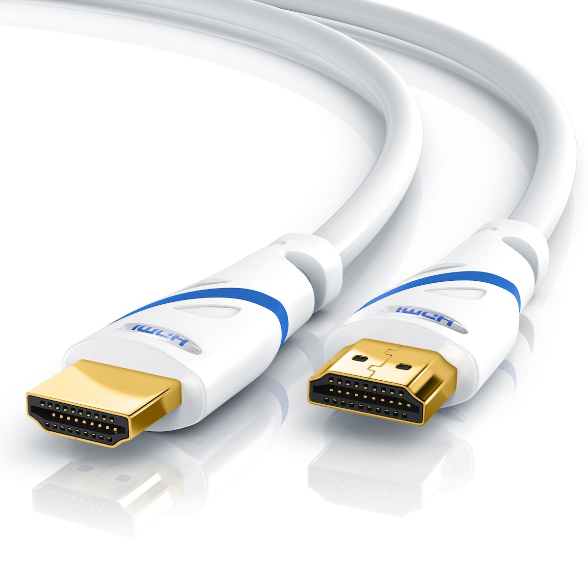 Primewire 8k HDMI-Kabel 2.1, Ultra HD Highspeed 4K 60Hz, Full HD, 3D, ARC, 18 GBit/s, HDMI Typ A - 3m Image