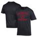 Men's Champion Black San Diego State Aztecs Soccer Icon T-Shirt