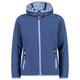 CMP - Girl's Jacket Fix Hood Jacquard Knitted - Fleecejacke Gr 104;110;116;128;140;152;164;176;98 blau;rosa