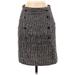Tory Burch Casual Skirt: Brown Print Bottoms - Women's Size 2