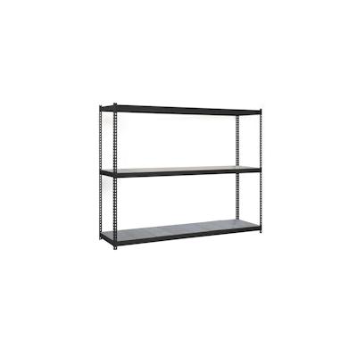 SimonRack Metallregal ohne Schrauben mit Simonforte -Metallschalen 3 Regale. Anthrazitfarbe/Galva 2000x2100x900 mm Image