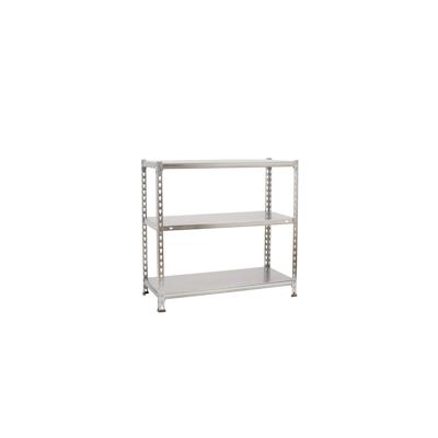 SimonRack Ecoclick schraubenloses Metallregal 3 Böden. Farbe VERZINKT 900x800x400 mm Image