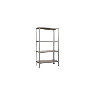 SimonRack Fileclick schraubenloses Metallregal 4 Böden. Farbe GRAU 1600x1000x360 mm Image