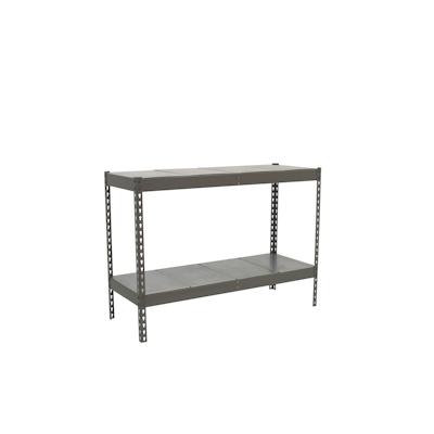SimonRack Metallregal ohne Schrauben mit Simonforte -Metallschalen 2 Regale. Grau/galva Farbe 900x1200x450 mm Image