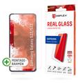 DISPLEX Displayschutzglas "Real Glass - Samsung Galaxy S22/S23" Displayfolien farblos (transparent) Zubehör für Handys Smartphones