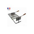 Outils Et Nature - Support et grille Luxy pour cheminée ou barbecue