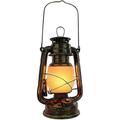 Lampe ouragan lanterne vintage rechargeable Lampe de table sans fil Lampe à flamme led Veilleuse