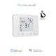 Chronothermostat wifi smartphone app alexa google thermostat mural ou box 503