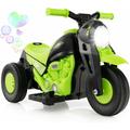 6V Moto Électrique Enfants avec Créateur de Bulles, Scooter Electrique Enfant avec Bouton de