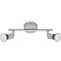 Briloner - Plafonnier led Spot leuchten picco, 3 w, 250 lm, IP20, couleur titane, métal, incl., 2x