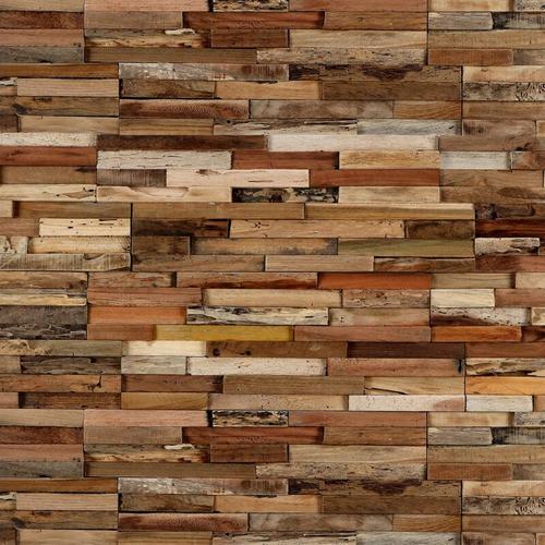 Ro'ma Nature - Parement Bois Vintage - 50x20x2-3 cm (vendu par plaque de 0,1 m²)