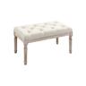 Tabouret repose-pieds adriano beige