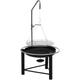 [JAMAIS UTILISÉ] BBQ Barbecue pivotant HHG-824, Barbecue de jardin au charbon de bois, réglable en