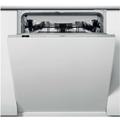 Lave-vaisselle 60cm 14 couverts 43db tout intégrable Whirlpool WIO3T133PFE - Blanc