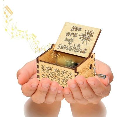 Crea - You Are My Sunshine Music Box, Music Box You Are My Sunshine For Valentine Gifts, You Are My
