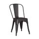 Chaise en métal 801 noir